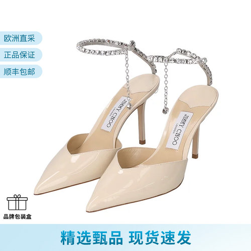 JIMMYCHOO女士细跟高跟鞋凉鞋