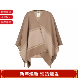 甄品精选 FXX720 FENDI芬迪 斗篷披肩 AHRI 女士羊毛外套式