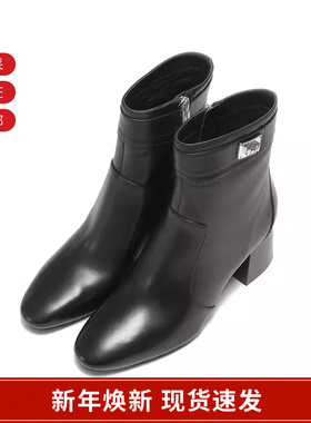 【甄品精选】MICHAEL KORS女士PADMA高跟靴子短靴踝靴 40T2PDME5L