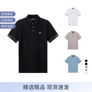1JCYZ POLO衫 甄品精选 EA阿玛尼 男士 鹰标刺绣 男装 短袖 3R1F67