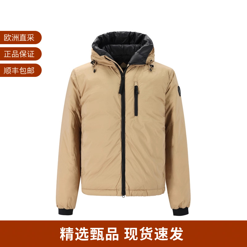 CANADA GOOSE 男士轻薄款Lodge鸭绒连帽羽绒服外套5078MB