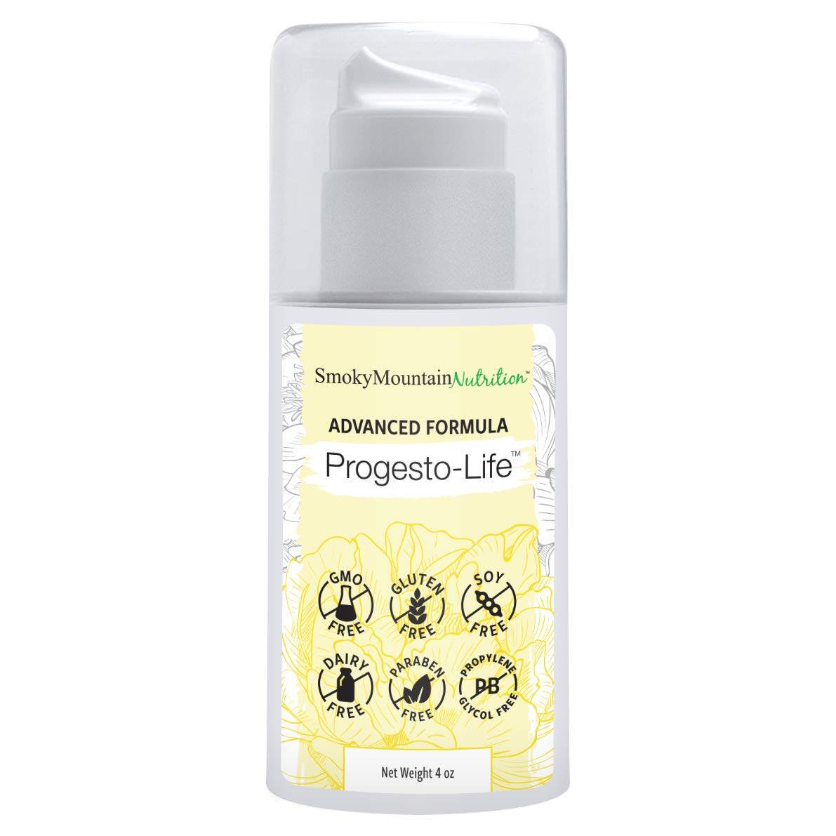 美国原装进口 smoky mountain naturals黄体酮乳膏