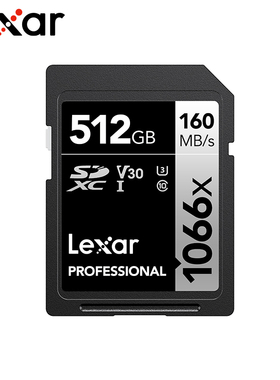 雷克沙1066X SD卡128G存储卡64 256 512相机内存4K高速U3相机摄像机V30内存卡微单储存卡车载歌曲听歌闪存卡