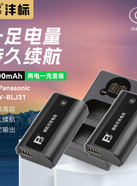 沣标松下DMW-BLJ31电池LUMIX S1/S1R相机DMW-BLJ31GK全画幅电池 DC- S1 S1R S1H单反Panasonic备用锂电池配件
