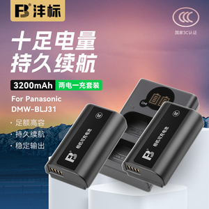 沣标松下DMW-BLJ31电池LUMIX S1/S1R相机DMW-BLJ31GK全画幅电池 DC- S1 S1R S1H单反Panasonic备用锂电池配件