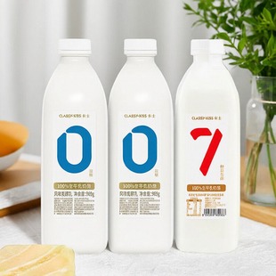 卡士酸奶007无蔗糖家庭装 整箱 益生菌原味酸牛奶儿童早餐奶大瓶装