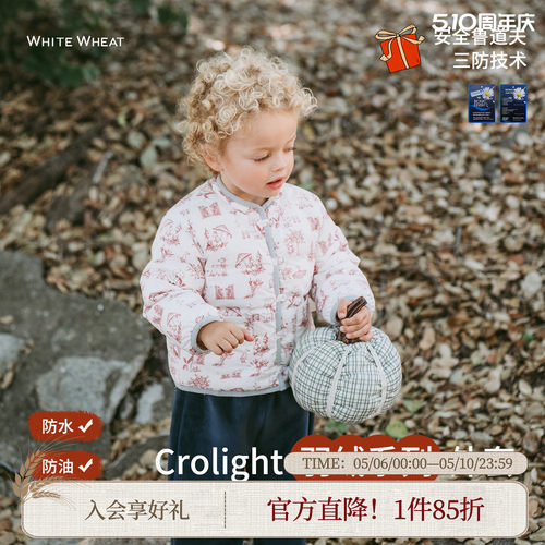 whitewheat冬装厚款新年羽绒外套