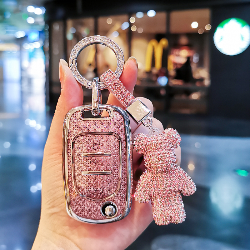 宝骏五菱车钥匙套全新款式壳扣