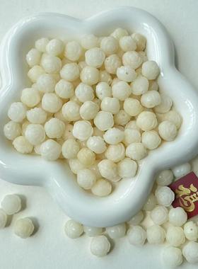 白色山茶花菩提根散珠雕刻天然飘花佛珠创意背云吊坠diy手工串珠