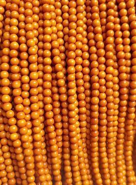 橄榄核小圆珠正圆珠男女佩戴项链手链长串文 玩DIY配饰216粒