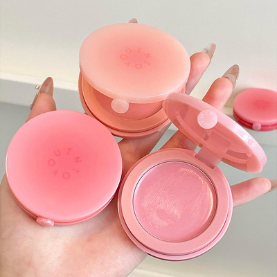 韩妹的菜！intoyou融融腮红膏奶皮腮红膏膨胀色收缩色自然好气血