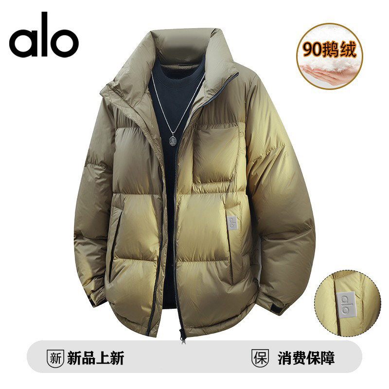 官方奥特莱斯品牌折扣 冬季轻薄鹅绒立领羽绒服男休闲夹克外套,男装,大码上装,淘宝优惠券,粉丝福利购,淘宝优惠卷