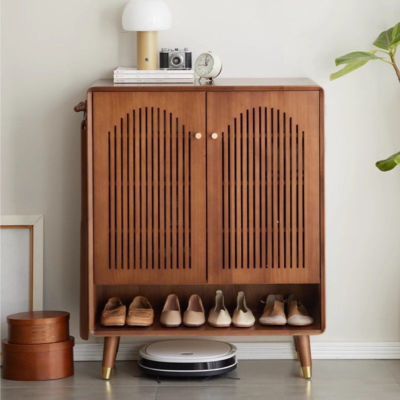 实木鞋柜2025新款家用门口入户玄关柜新中式收纳柜一体靠墙储物柜,住宅家具,鞋柜,淘宝优惠券,粉丝福利购,淘宝优惠卷