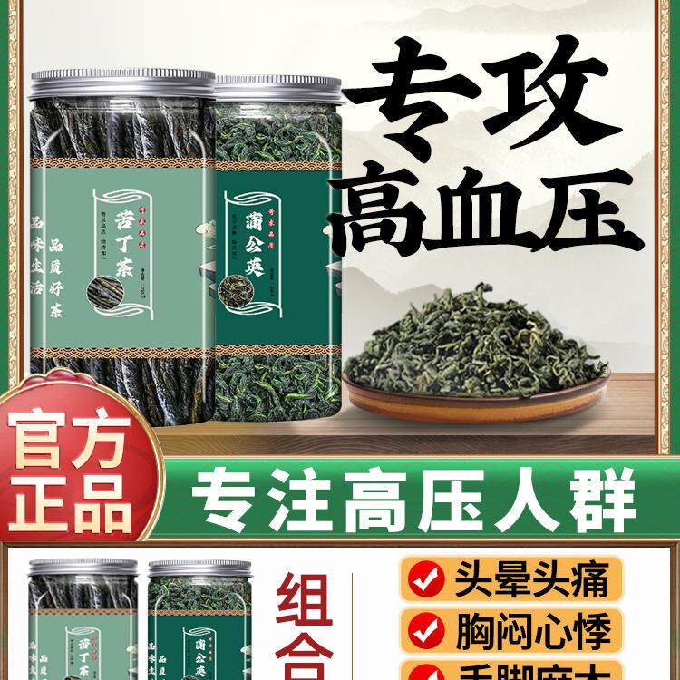 降血压的茶蒲公英苦丁茶降压茶降三高茶高血压血糖血脂的苦丁茶