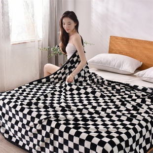 海门叠石桥家纺2026新款300g金貂绒毛毯床上用品舒适四季