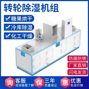 转轮除湿机组工业恒温恒湿度30%专用以下电池车间医药化工低露点