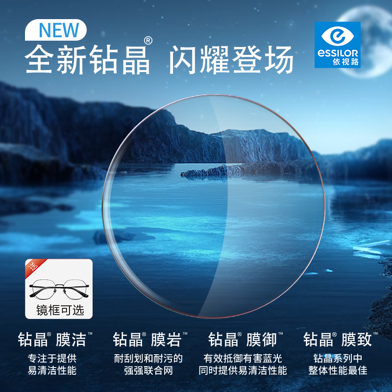 ESSILOR/依视路膜致膜岩防蓝光