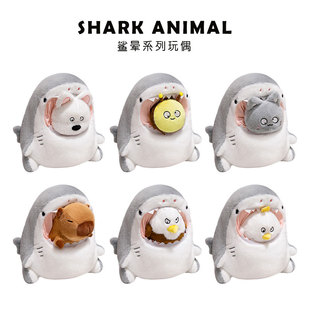 搞怪创意鲨雕送男生女生生日礼物稀奇古怪恶搞玩具男朋友闺蜜兄弟