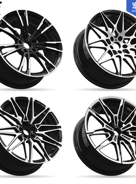 JS宏鑫锻造轮毂适用宝马3 4 5 7 X3 X5 X6 M系18 19 20 21 22寸