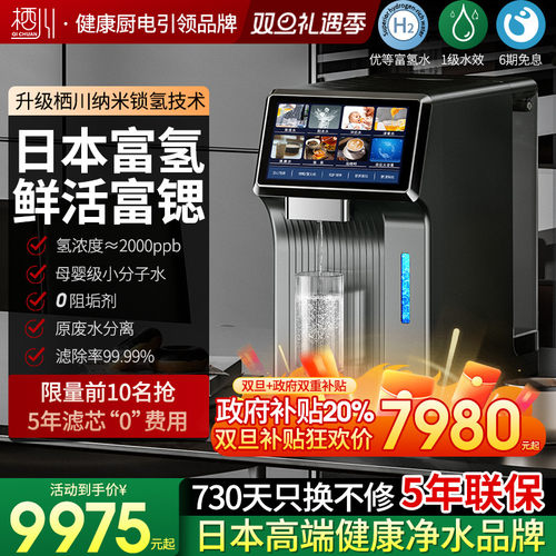 日本栖川台式富氢富锶净饮机