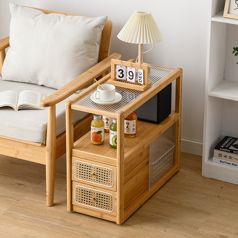 沙发边几侧边柜可移动小桌子客厅角几奶油风茶几卧室夹缝床头柜子,3C数码配件,USB多功能数码宝,淘宝优惠券,粉丝福利购,淘宝优惠卷
