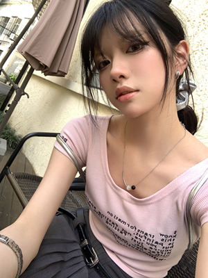 soolrok松未韵一正反两穿短袖女