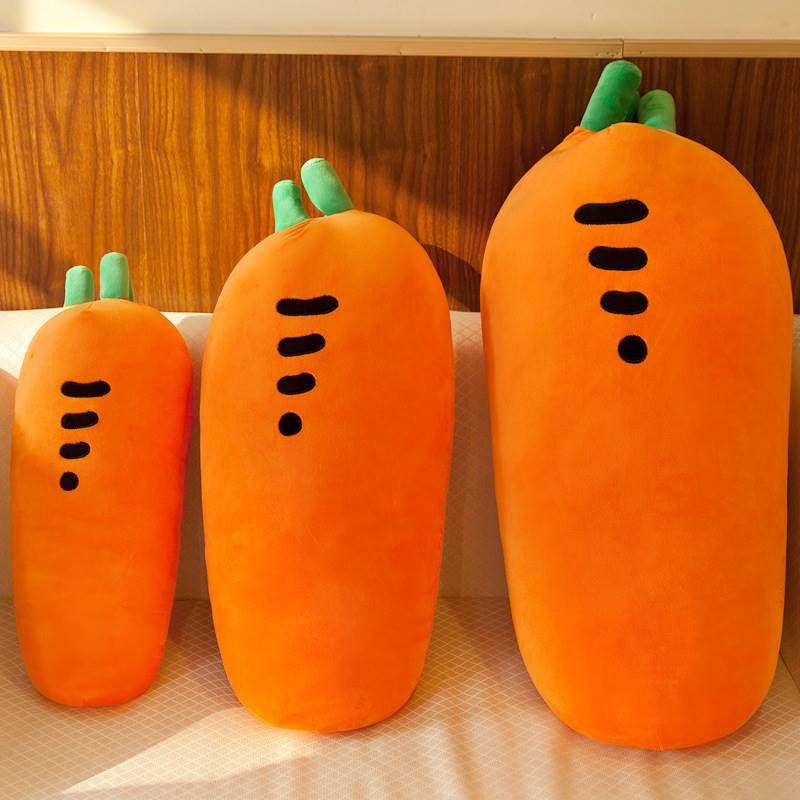 抱枕睡觉专用大人可爱胡萝卜毛绒玩具长条睡觉抱枕床上男生夹腿布