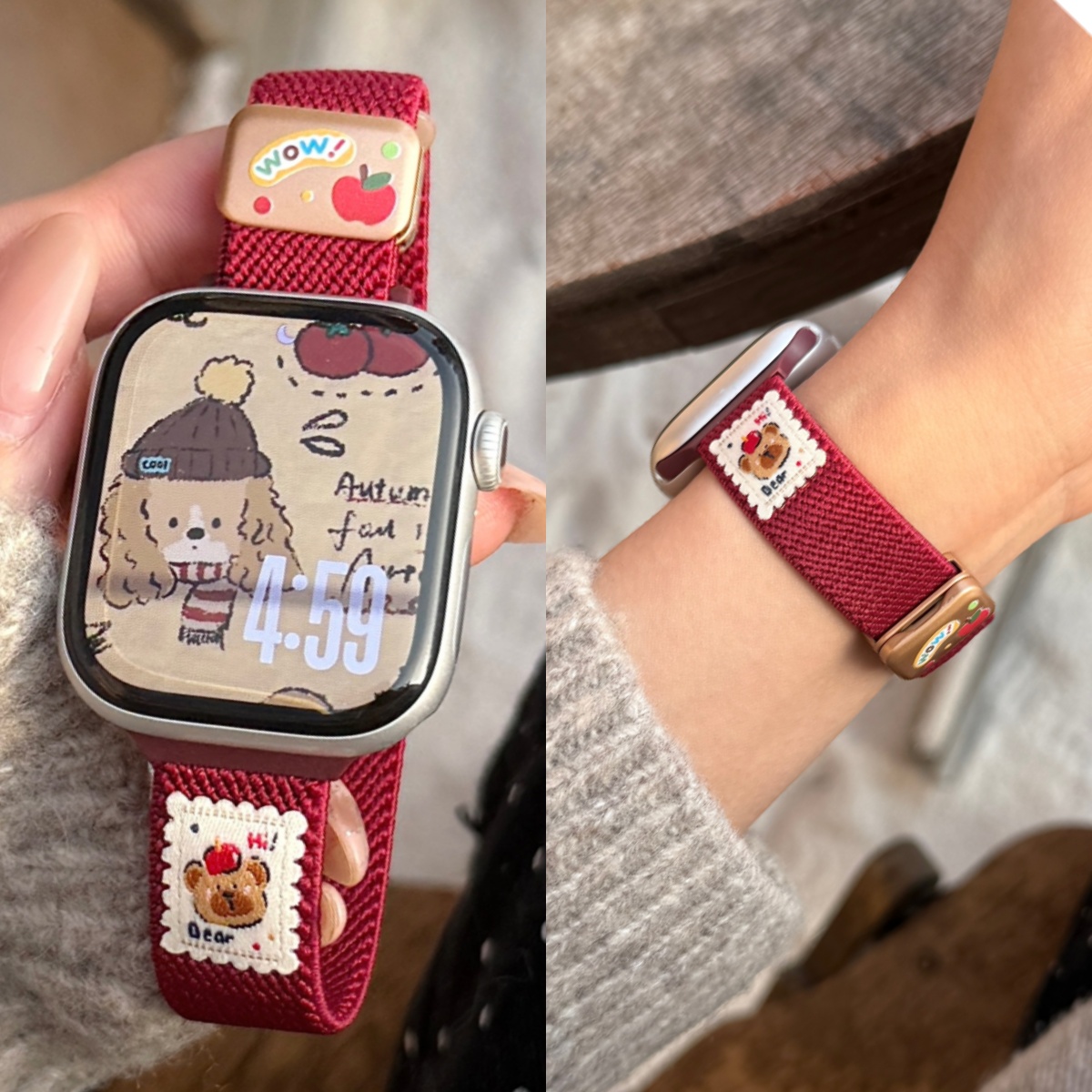 适用iwatch11表带s10苹果手表带