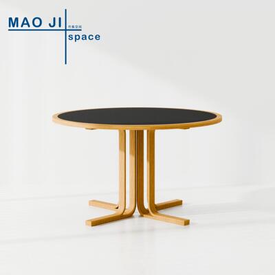 冇集空间实木岩板餐桌