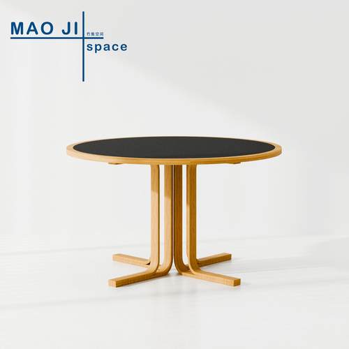 冇集空间实木岩板餐桌