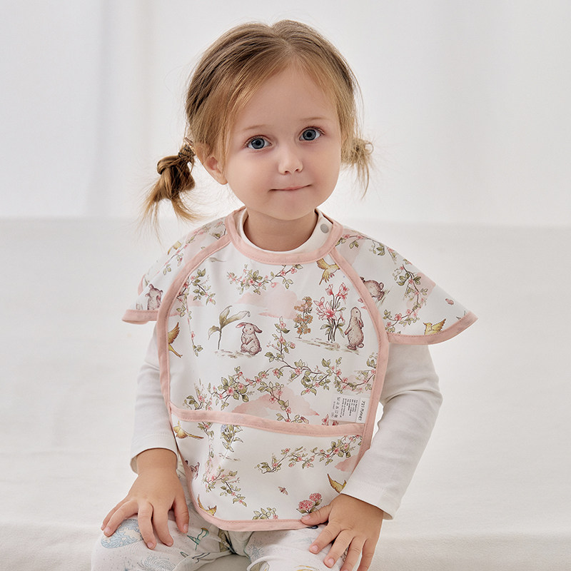 721星球 宝宝吃饭罩衣婴儿围兜儿童四季防水饭兜防油围嘴反穿衣,童装/婴儿装/亲子装,反穿衣/罩衣,淘宝优惠券,粉丝福利购,淘宝优惠卷