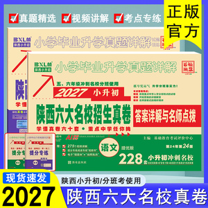2027陕西小升初真题卷牛皮卷