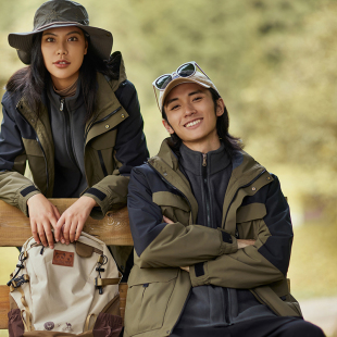 三合一两件套户外冲锋衣男女情侣装 外套 防风防水夹克加厚抓绒工装