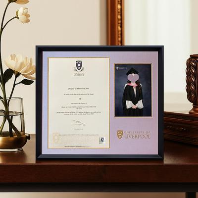 证书展示毕业照实木相框8