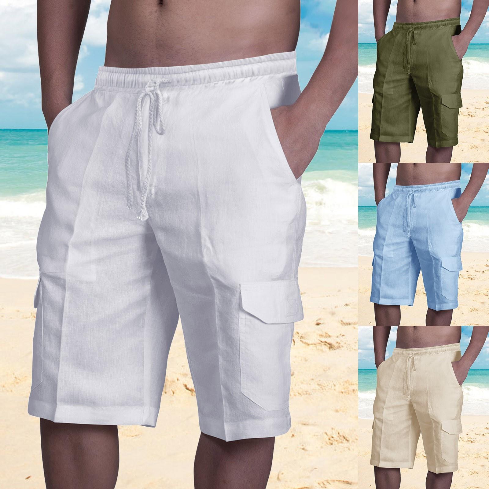Big Size For Men Man Shorts Short Pants Printing Male Boxer