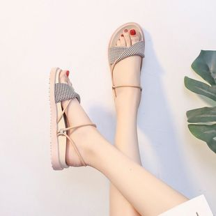 女鞋 for shoes Daily summer Classic sandals Leather 子 women