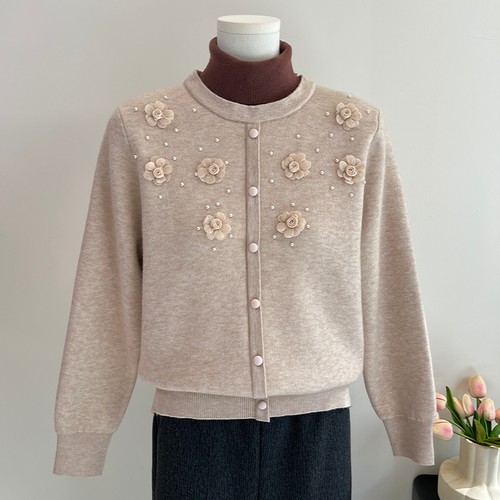 洋气妈妈装秋冬一体绒毛衣打底衫