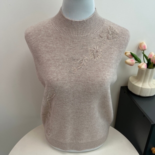 中老年女保暖针织衫 纯羊毛衫 毛衣打底衫 妈妈秋冬装 上衣服2025新款