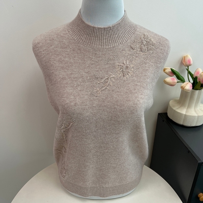 纯羊毛衫上衣妈妈秋冬装毛衣保暖