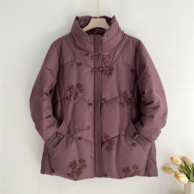 郭贵人奶奶冬装老年人羽绒服