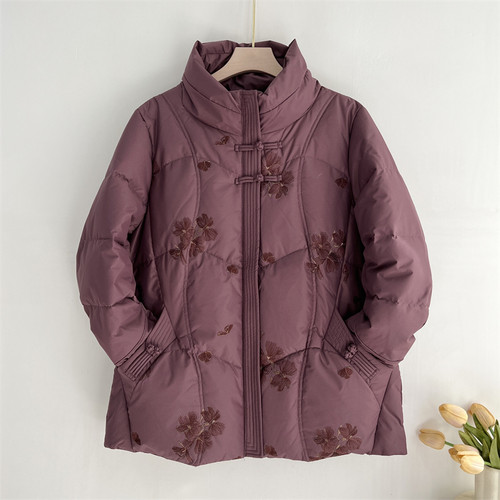 郭贵人奶奶冬装老年人羽绒服