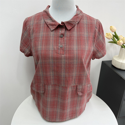 郭贵人妈妈夏季纯棉短袖t恤洋气