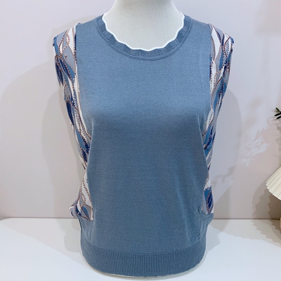 送运费险妈妈春季针织纱袖t恤