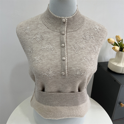 郭贵人妈妈秋冬装加绒加厚毛衣