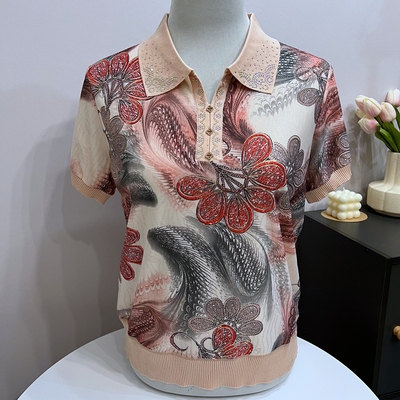 送运费险郭贵人中老年夏装T恤女