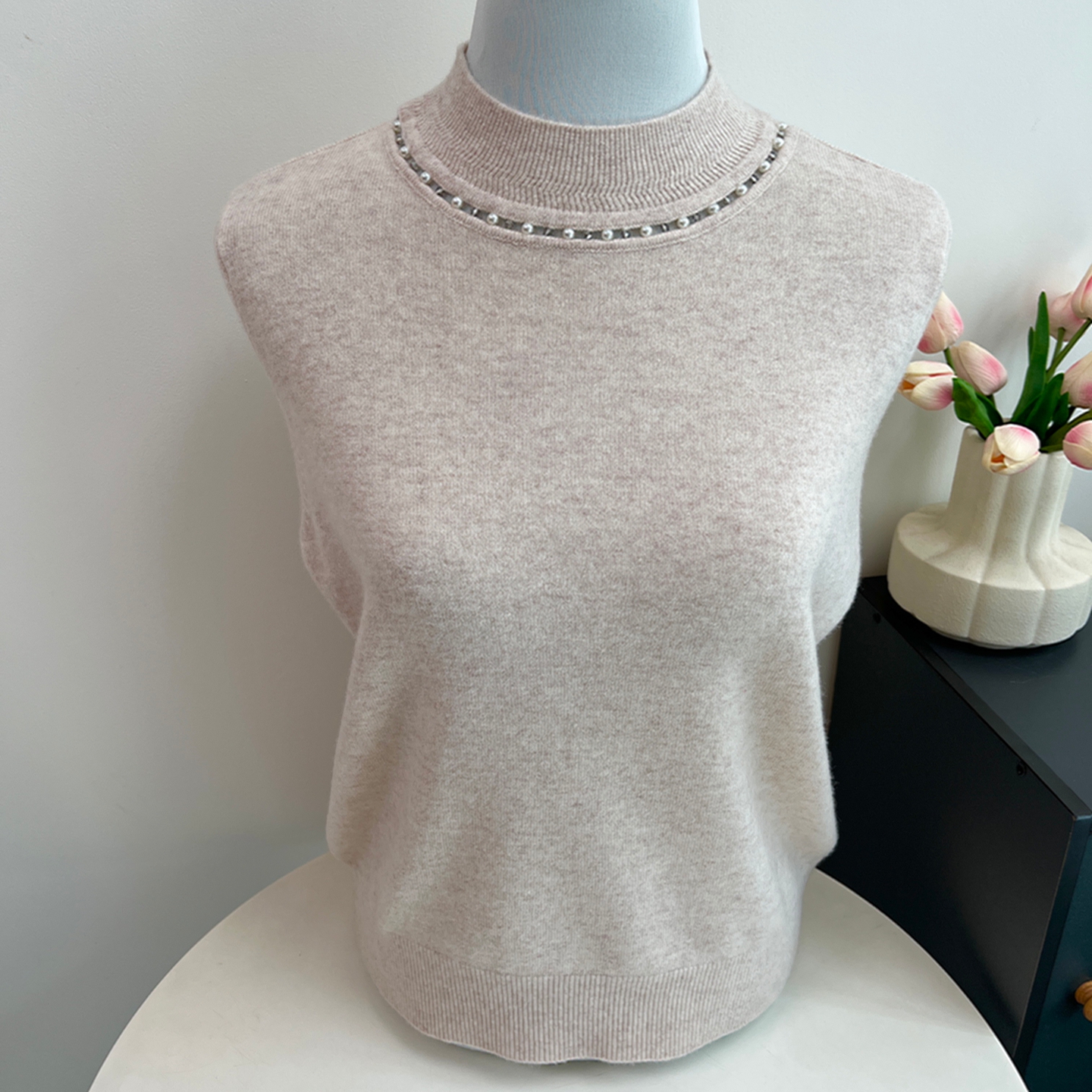 100纯羊毛衫女秋冬妈妈装毛衣