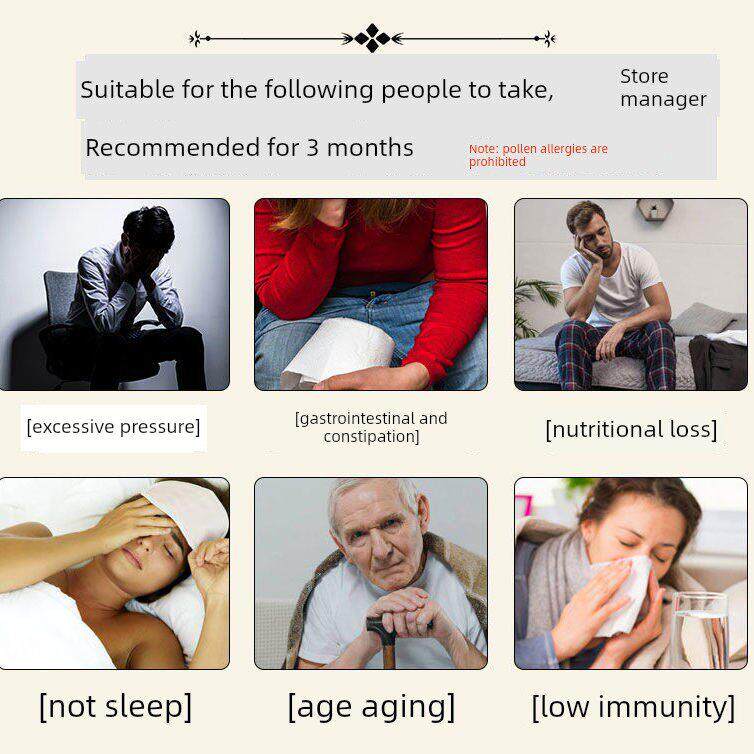 00片新日期壁】云南纯松花粉4天然正HKO品破松花粉片马尾松粉糖无