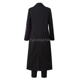 电锯人玛奇玛cos服 链锯人长款风衣恶魔猎人帕瓦cos黑色大衣薄款