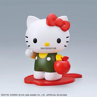 对决 新品快货HELLO KITTY凯蒂猫联名扎古 拼装模型高达送支架