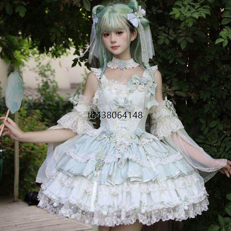 洛丽猫新款 春樱序 新中式Lolita【现货掉落】安利28送团扇